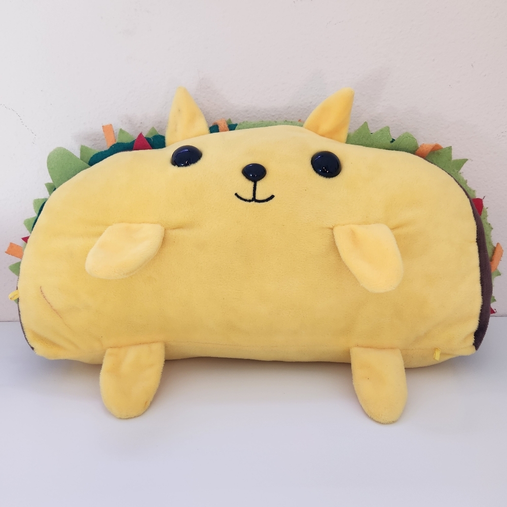 Exploding Kittens Official Tacocat Plush Pillow Cat Taco Toy Basic Fun